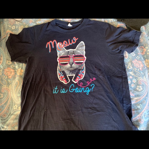 Girls blue top size 14-16
